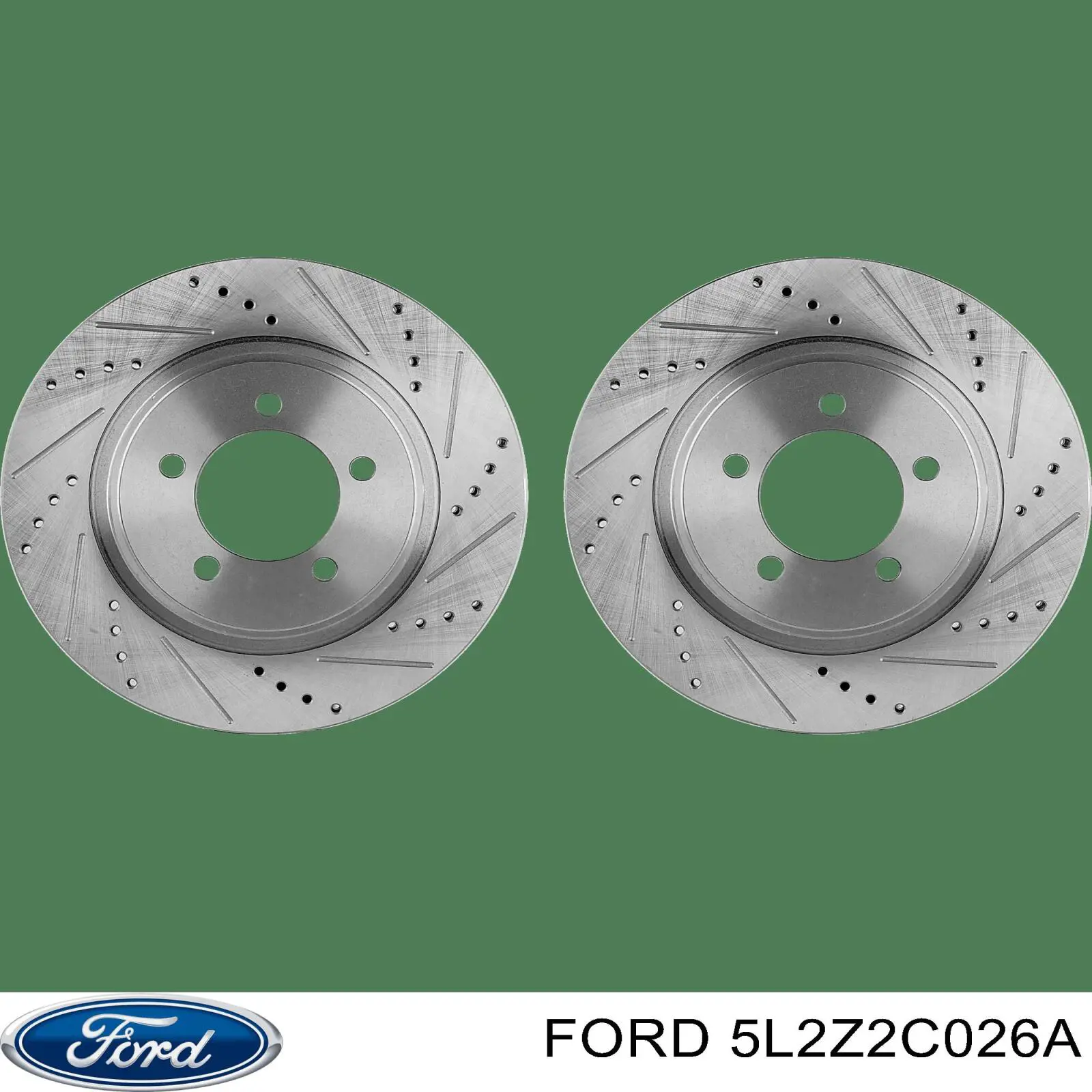 BRRF267 Ford Дискові гальма