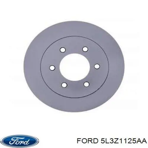 Диск переднього гальма Ford 5L3Z1125AA ціна, від 99.09 USD