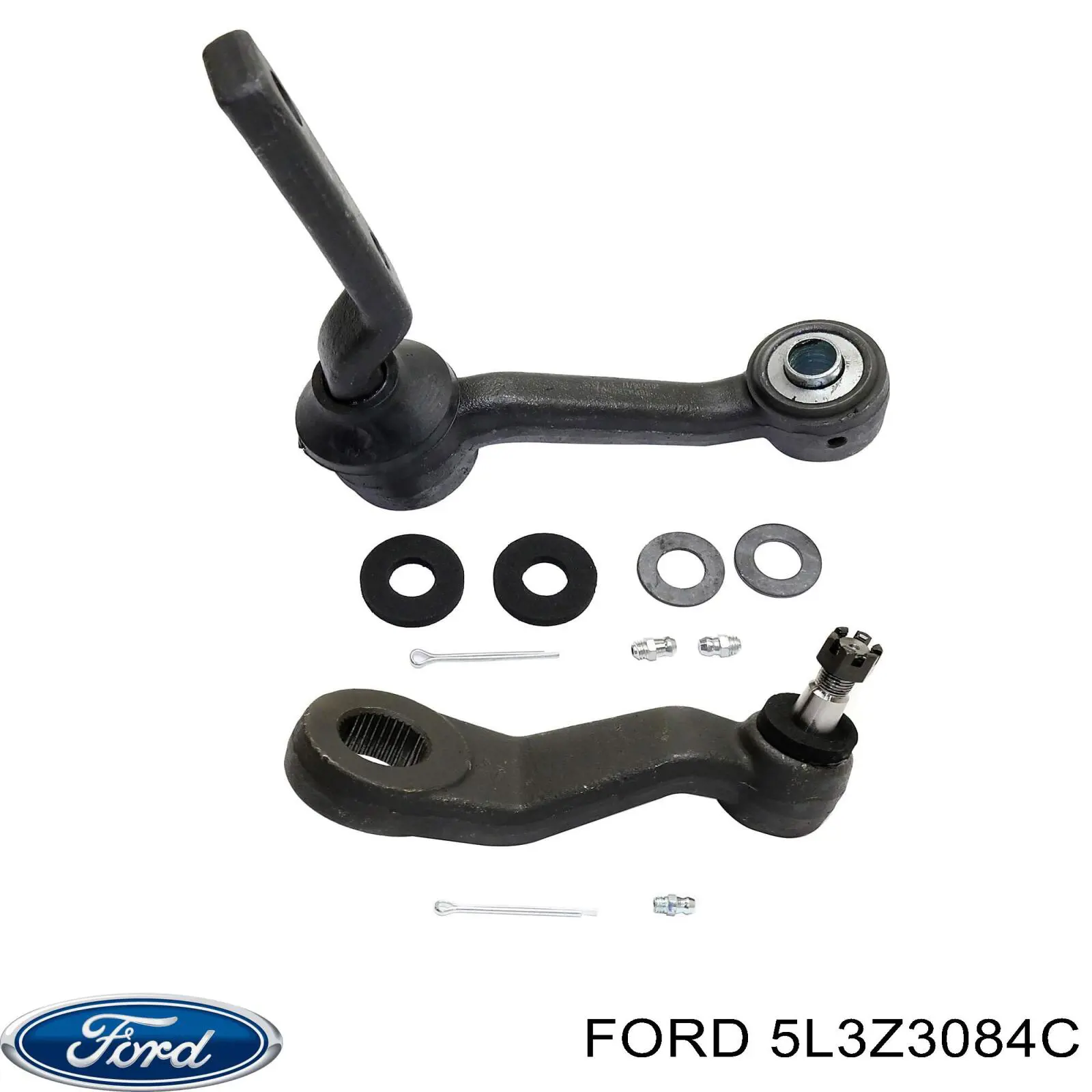 Важіль передньої підвіски верхній, правий 5L3Z3084C Ford
