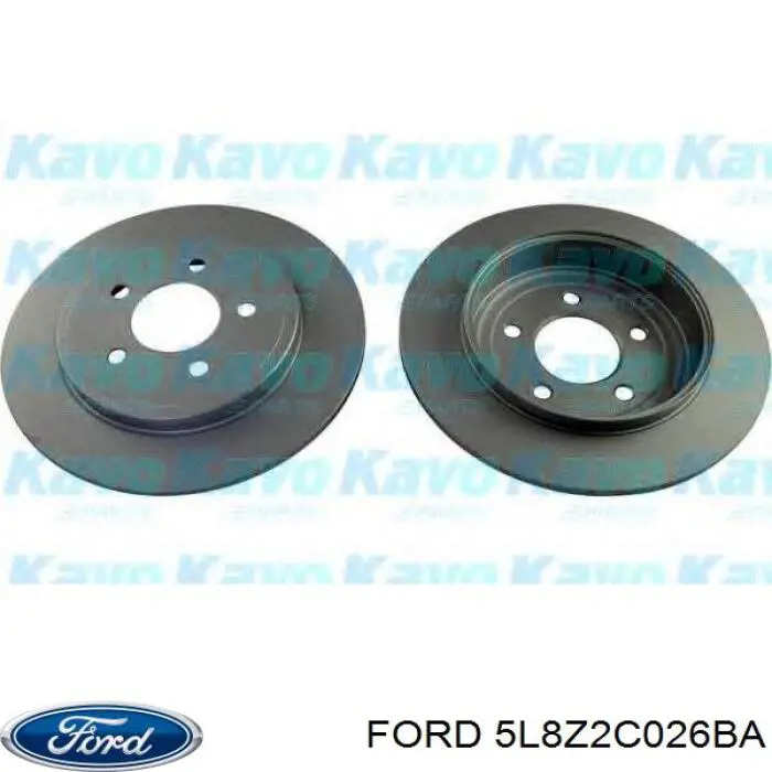Купити 5L8Z2C026BA Ford Диск заднього гальма