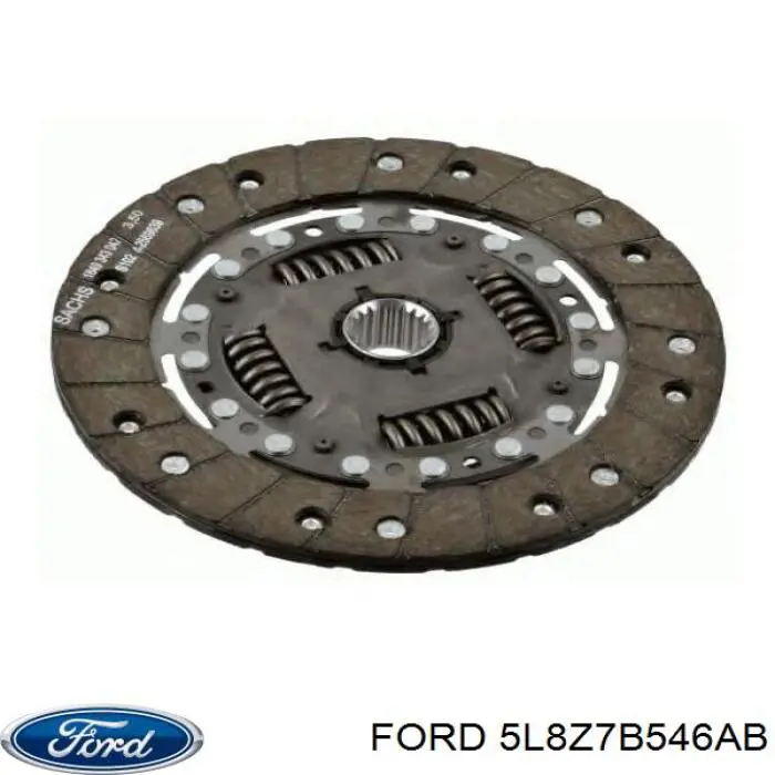 5L8Z7B546AB Ford Зчеплення в зборі