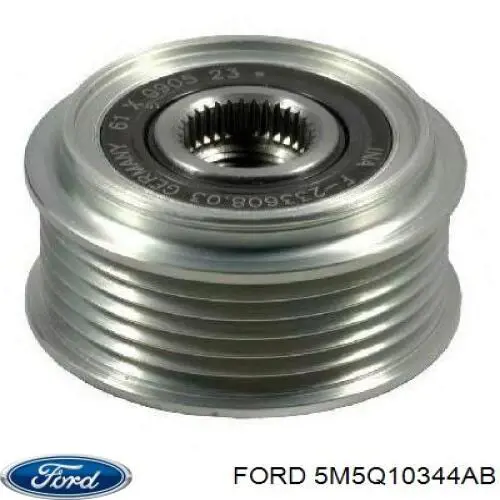 5M5Q10344AB Ford Обгонна муфта генератора