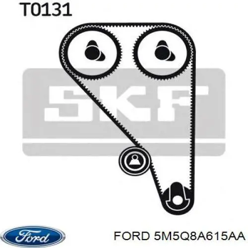 Купити 5M5Q8A615AA Ford Натяжний ролик