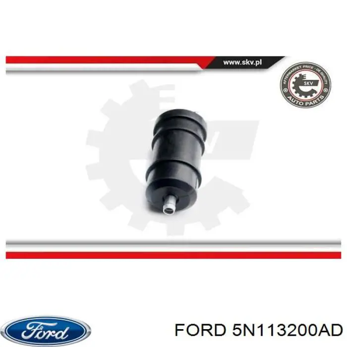 Рейка рульова 5N113200AD Ford