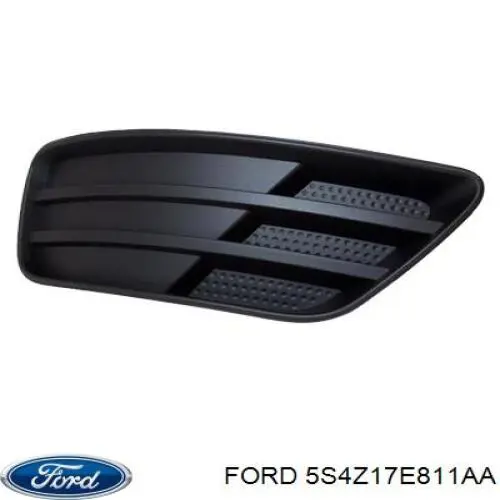 Заглушка/ решітка протитуманних фар бампера переднього, ліва Ford Focus ZX4 (Форд Фокус)