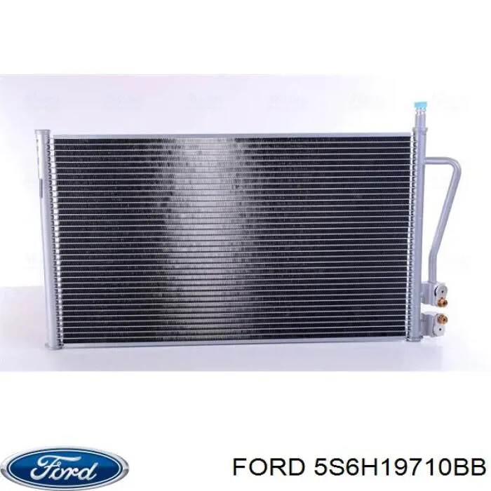 Конденсатор кондиціонера Ford 5S6H19710BB ціна, від 66.92 USD