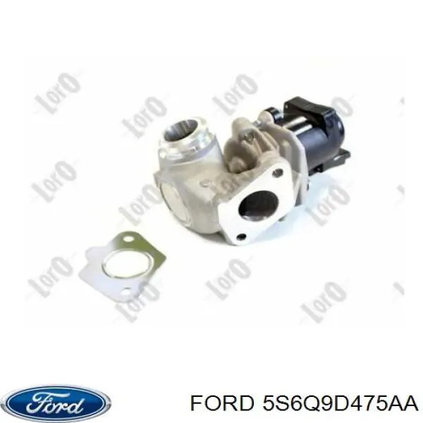 Клапан ЄГР 5S6Q9D475AA Ford