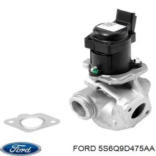 5S6Q9D475AA Ford Клапан рециркуляції відпрацьованих газів EGR