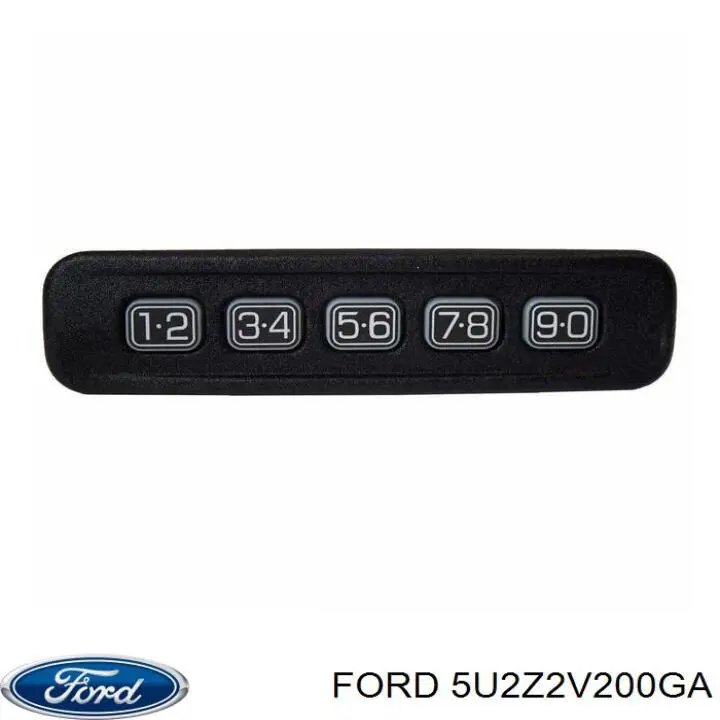 Купити 5U2Z2V200GA Ford Задні колодки