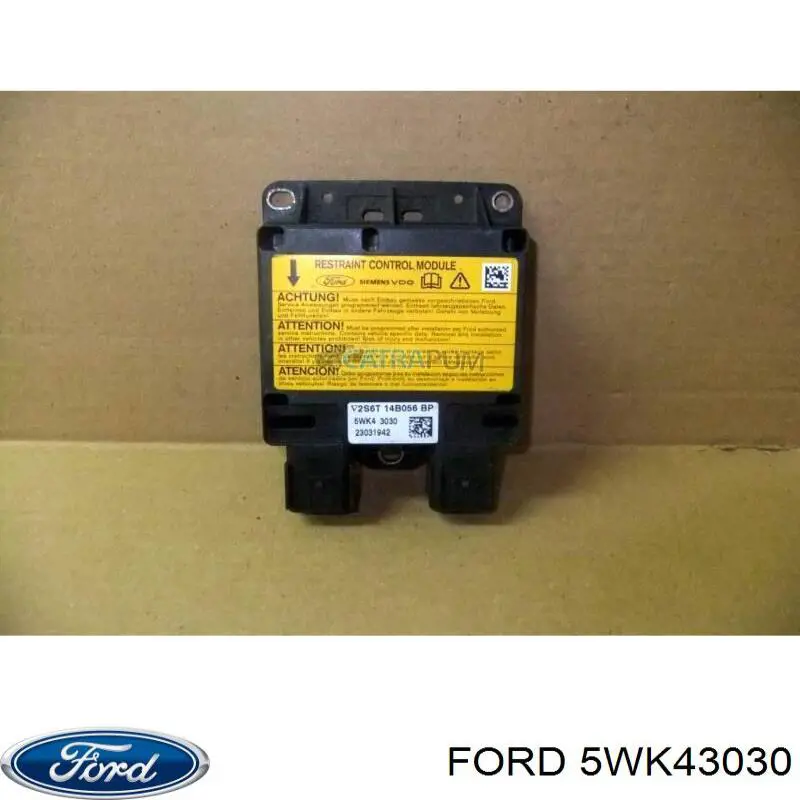 Модуль-процесор керування подушки безпеки 1232205 Ford