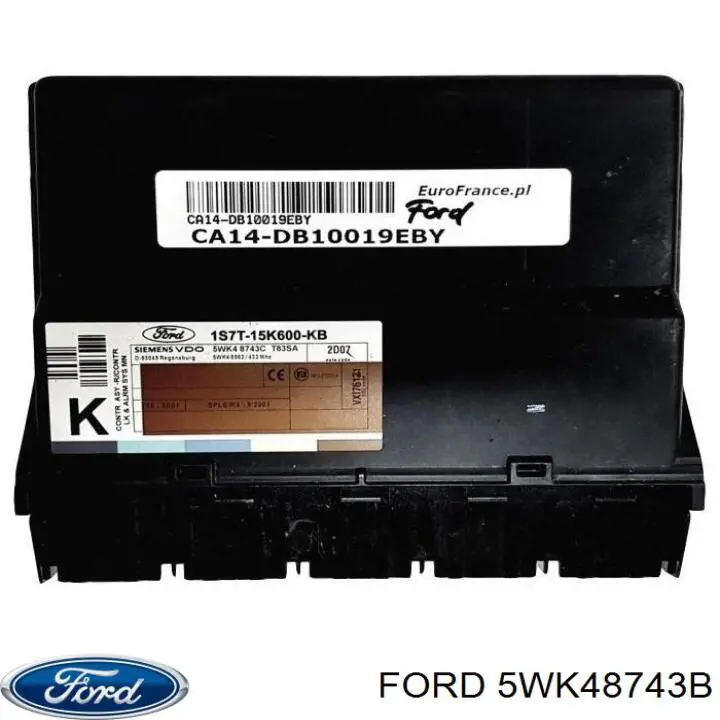 5WK48743B Ford Блок комфорту