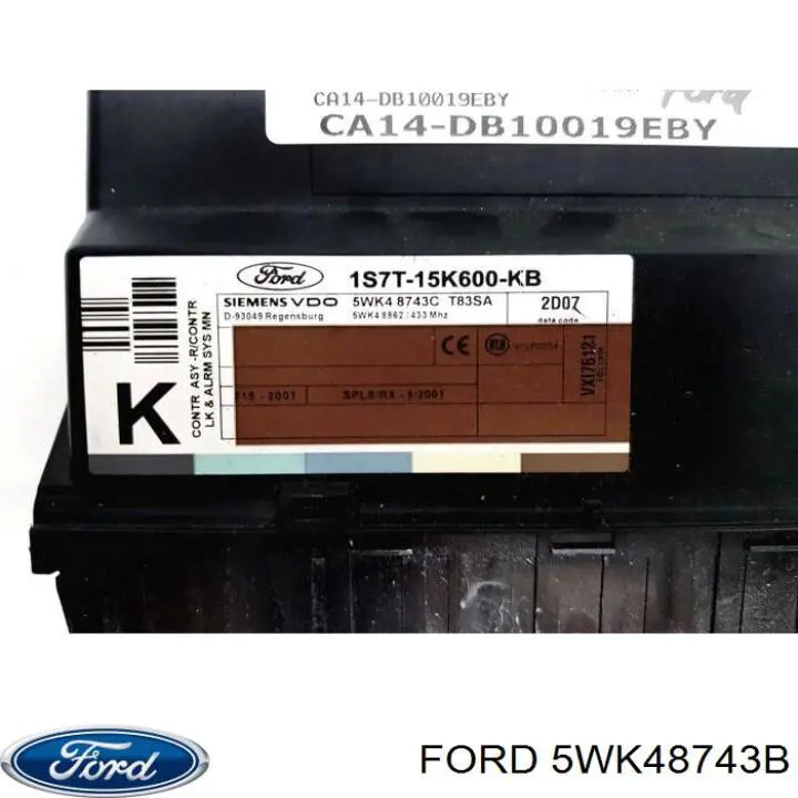 Блок комфорту Ford 5WK48743B ціна, від 11.27 USD