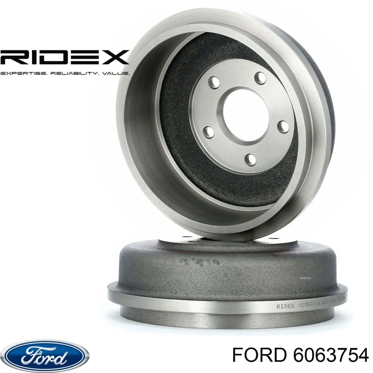 Барабан гальмівний задній Ford 6063754