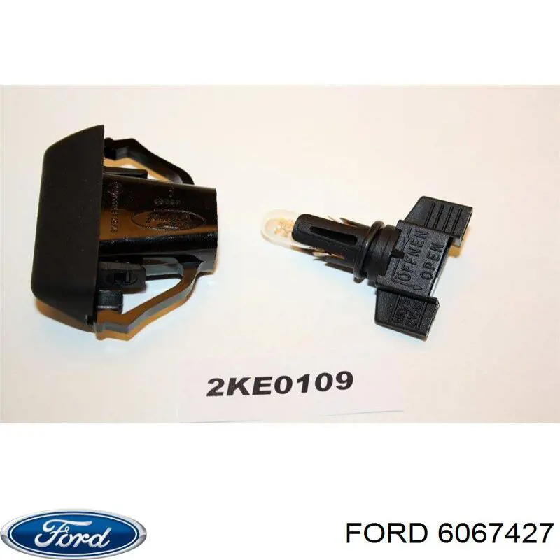 Купити 6067427 Ford Ліхтар підсвічування заднього номерного знака