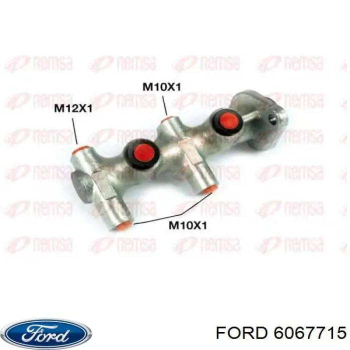 Купити 6067715 Ford Головний гальмівний циліндр