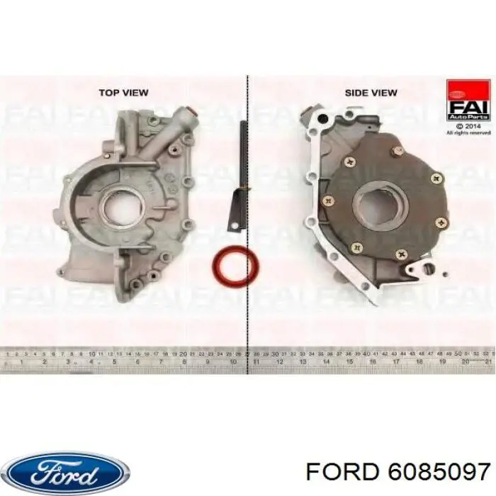 Купити 6085097 Ford Насос маслозакачуючий