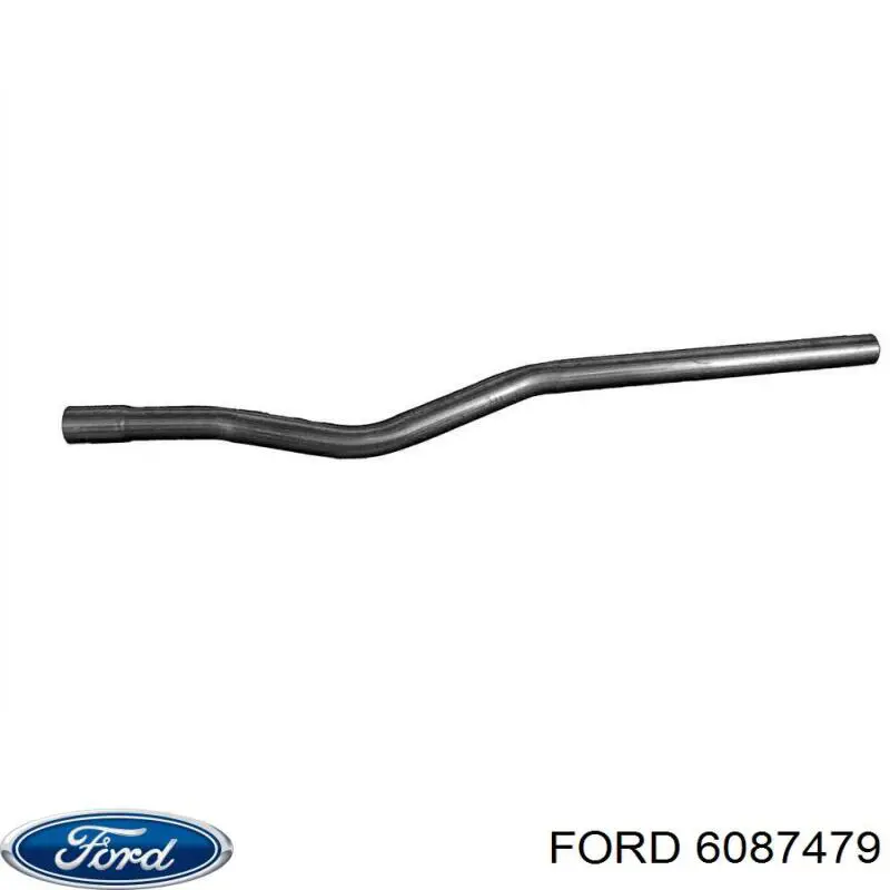 Труба приймальна (штани) глушника, передня Ford 6087479 ціна, від 34.44 USD
