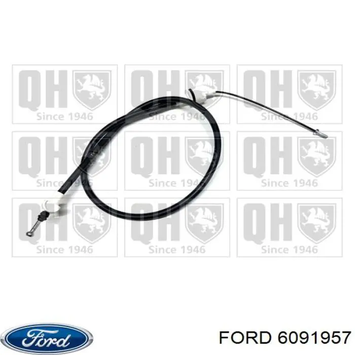 6091957 Ford Трос зчеплення