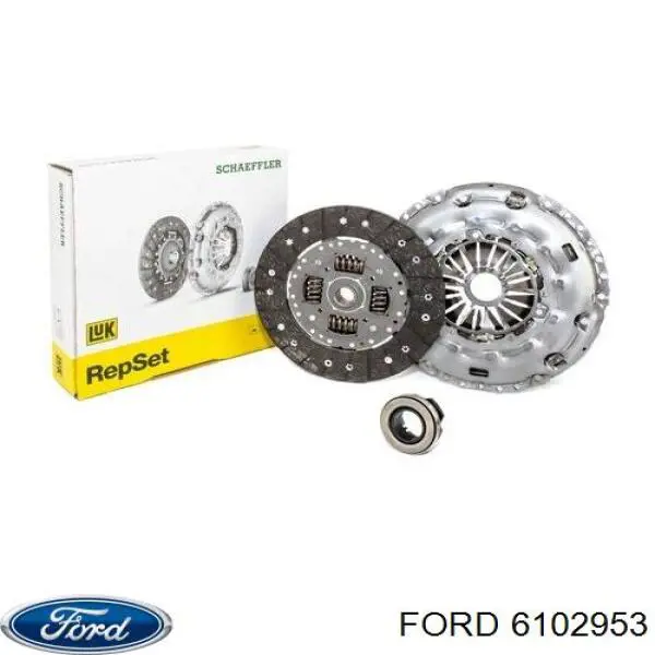 Диск зчеплення 6102953 Ford