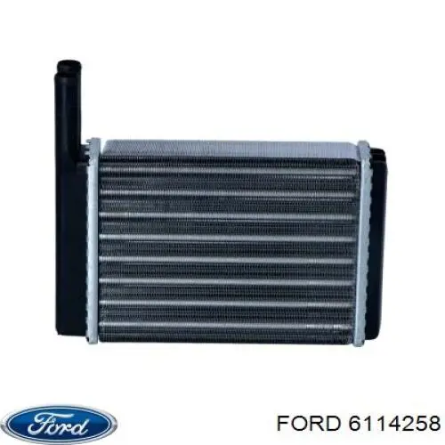 6114258 Ford радіатор пічки (обігрівача)