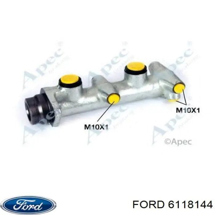 6118144 Ford Циліндр гальмівний, головний