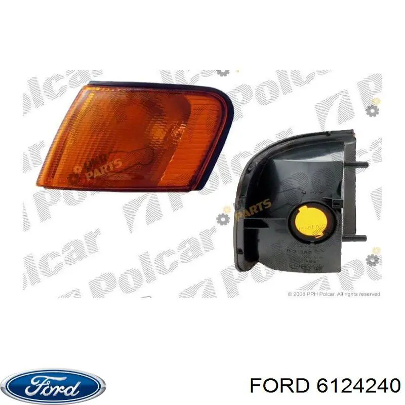 Правий покажчик повороту - лампа Ford 6124240 ціна, від 7.04 USD