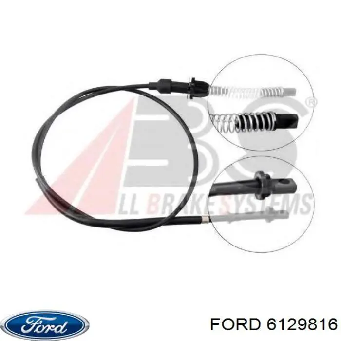 Трос газу на Ford Escort (GAF, AWF, ABFT)