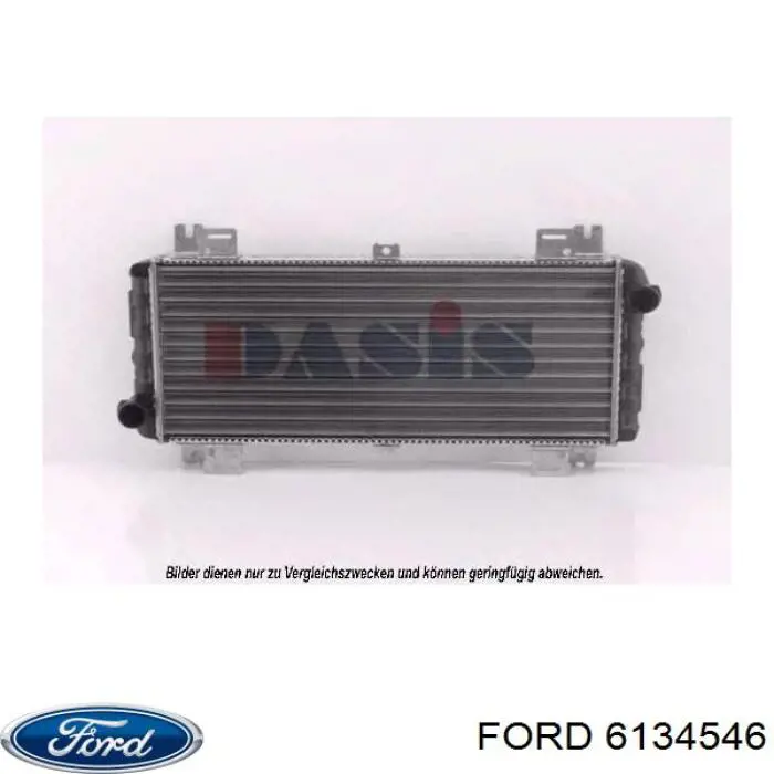 Купити 6134546 Ford Радіатор двигуна