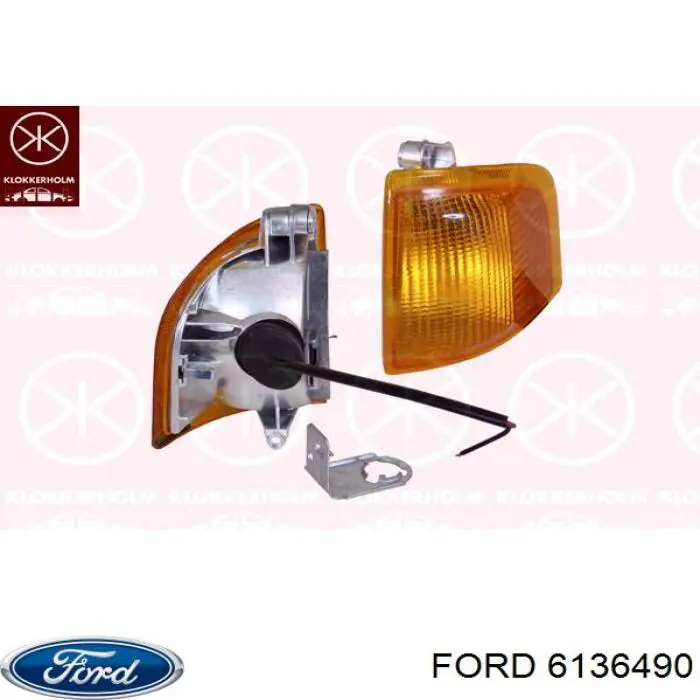 Поворотник лівий Ford 6136490 ціна, від 6.74 USD