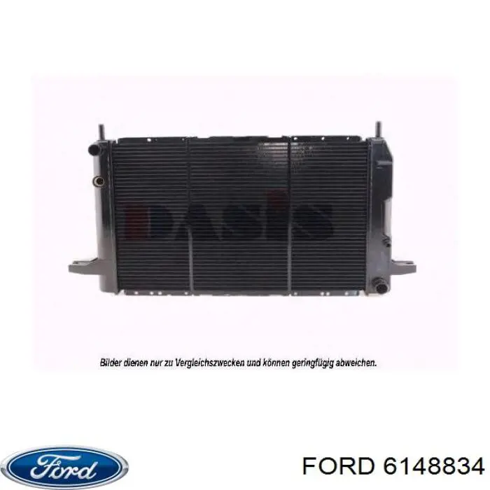 Радіатор основний Ford 6148834 ціна, від 76.15 USD