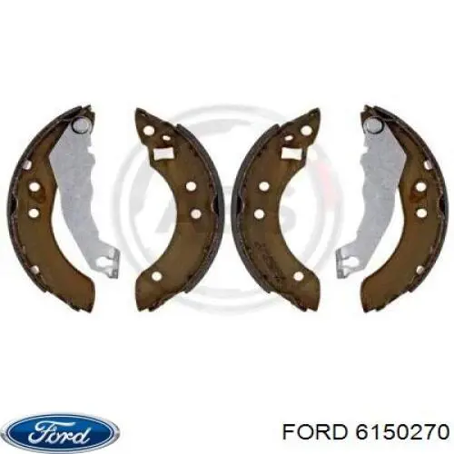 Купити 6150270 Ford Колодки гальмові задні, барабанні