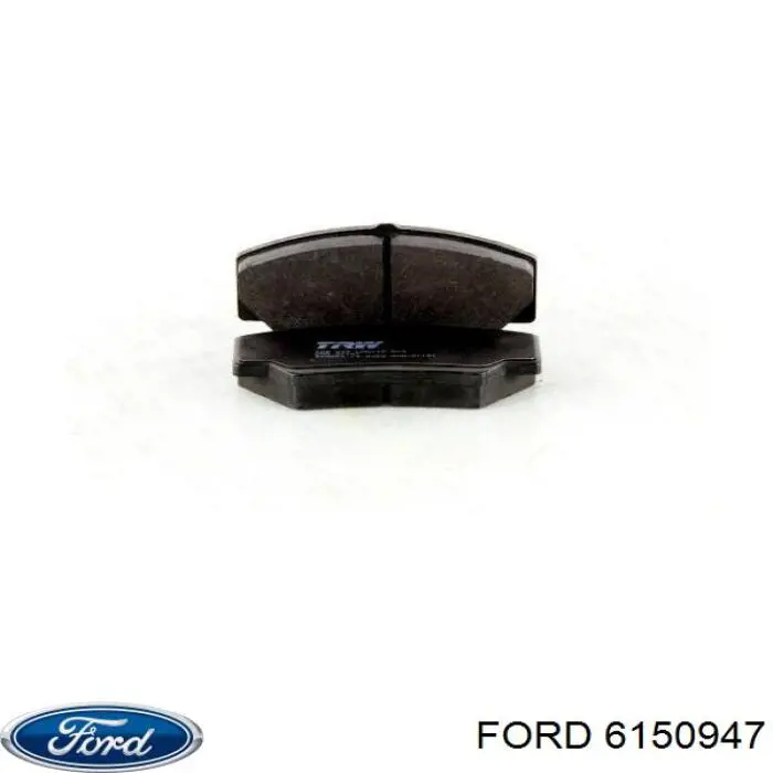 Купити 6150947 Ford Колодки гальмівні передні, дискові