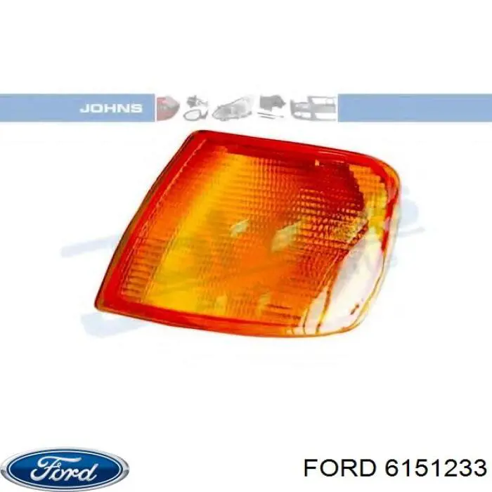 Поворотник лівий Depo/Loro/Abakus FP2551K3E ціна, від 4.71 USD