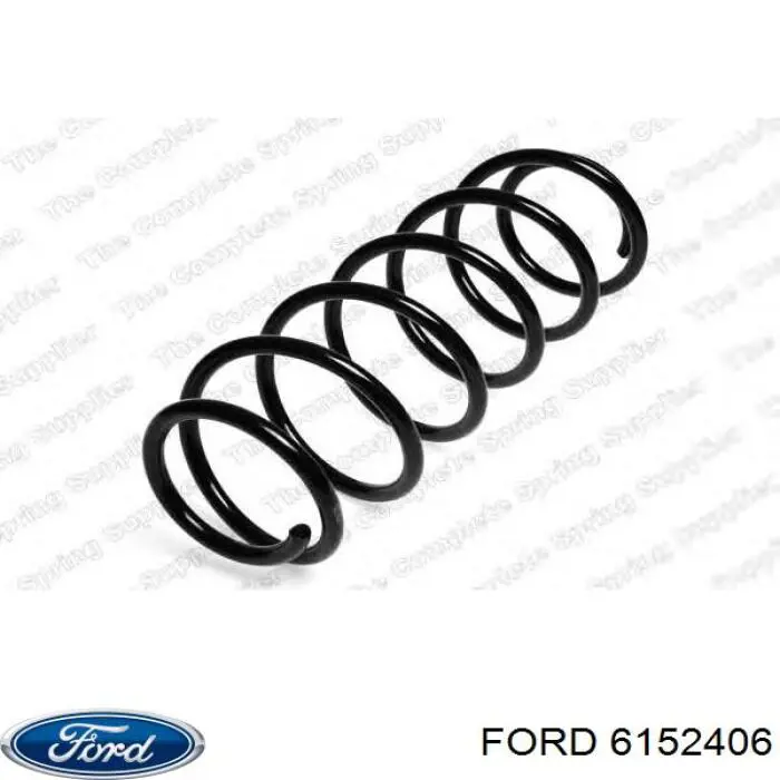 6152406 Ford Пружина амортизатора передняя