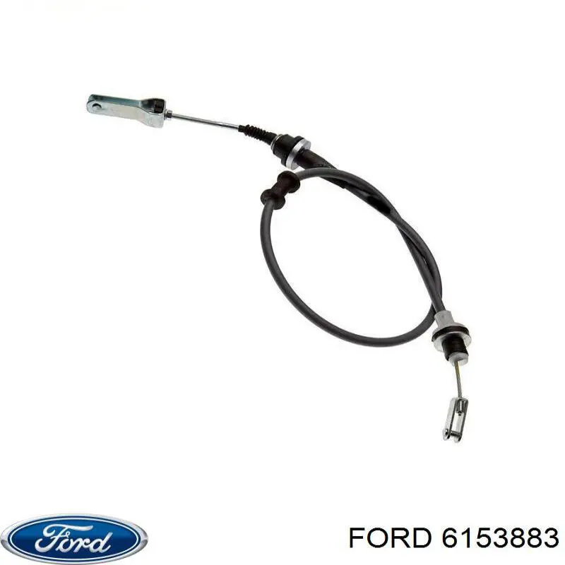 Трос зчеплення 6153883 Ford