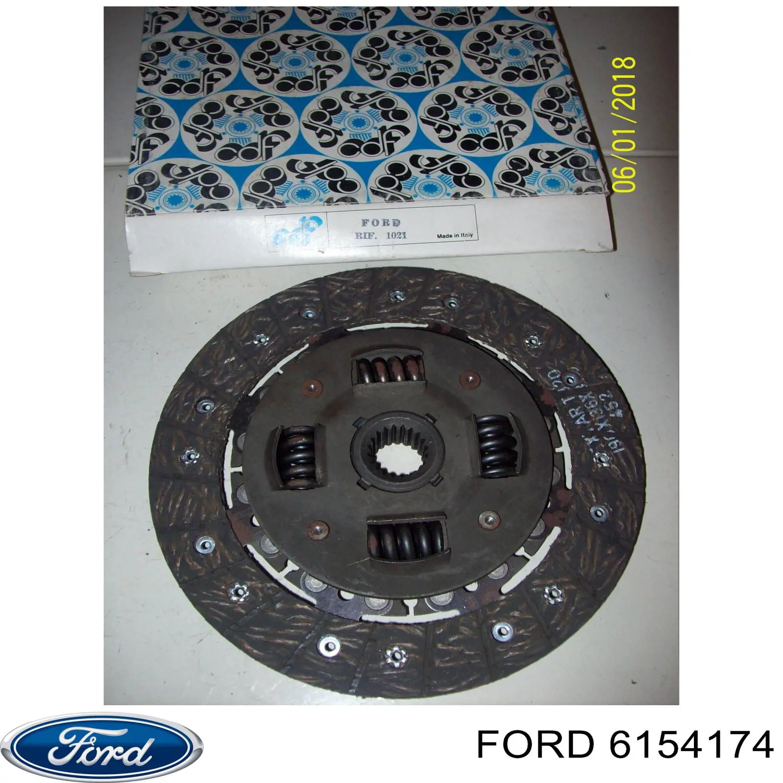 Зчеплення Ford 6154174 ціна, від 25.34 USD