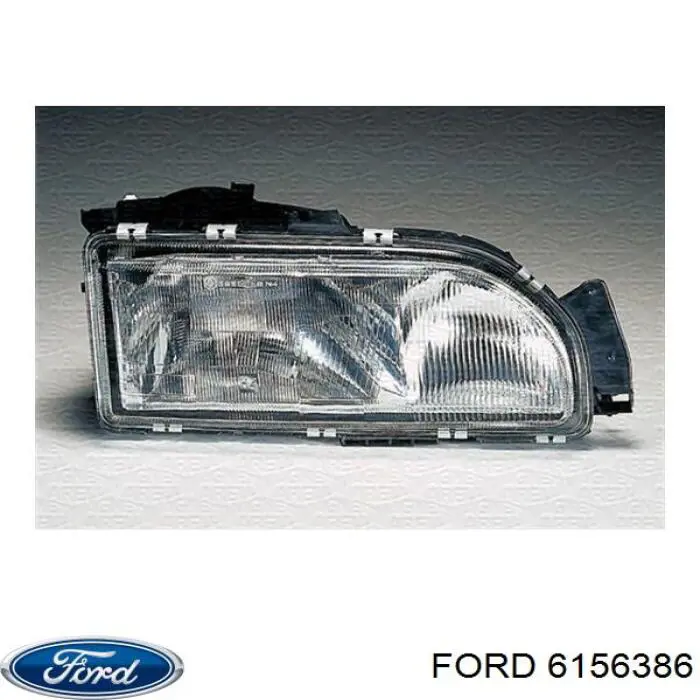 Скло фари правої Ford 6156386 ціна, від 23.71 USD