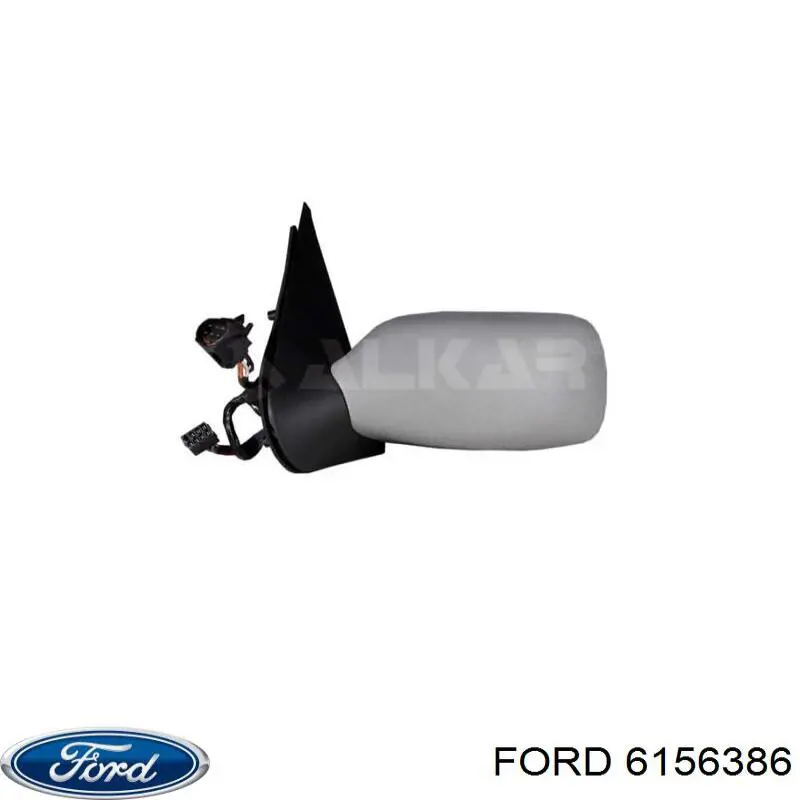 Скло фари правої Ford Sierra (BNG) (Форд Сіера)