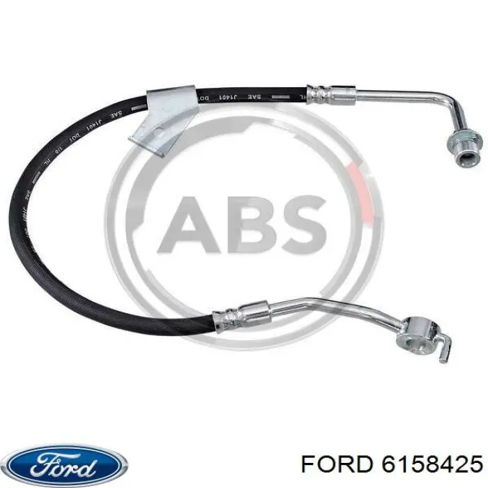 Шланг гальмівний передній, лівий Ford 6158425 ціна, від 7.98 USD