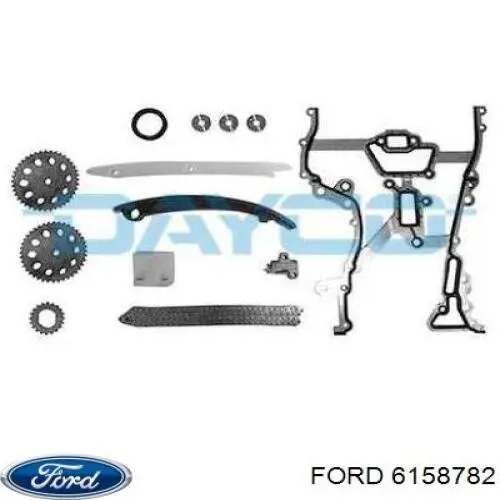 Ролик натягувача приводного ременя Ford Sierra I