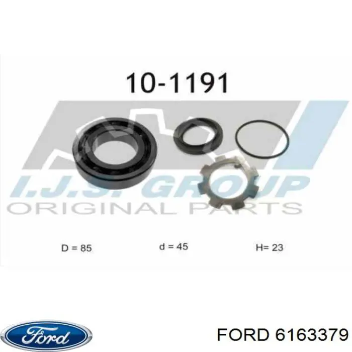 Підшипник задньої ступиці 30605014 BSG