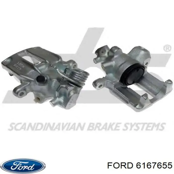Купити 6167655 Ford Супорт задній лівий