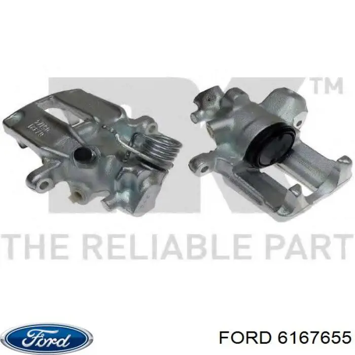 Супорт гальмівний задній лівий Ford 6167655 ціна, від 33.78 USD