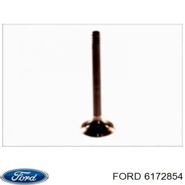 6172854 Ford клапан випускний