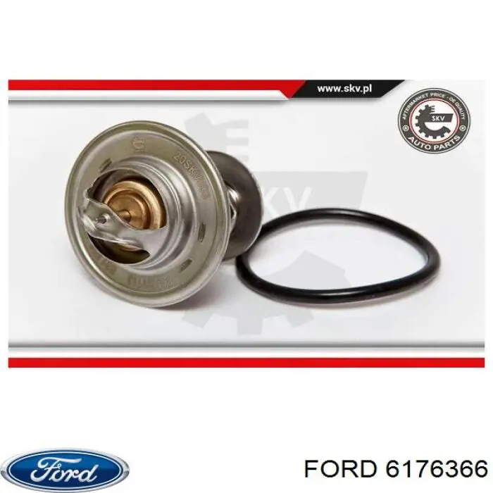 Автомобільний термостат Ford 6176366 ціна, від 7.27 USD