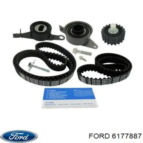 Купити 6177887 Ford Ремінь газорозподільного механізму
