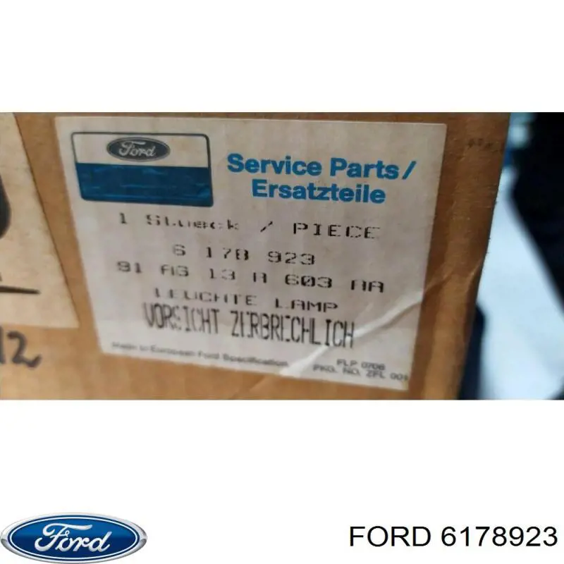 Ліхтар задній лівий 6178923 Ford