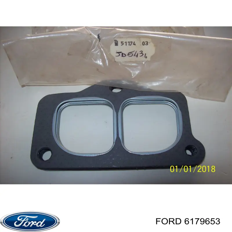 6179653 Ford прокладка випускного колектора