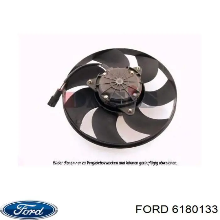 Дифузор радіатора охолодження, в зборі з двигуном і крильчаткою Ford 6180133 ціна, від 27.66 USD