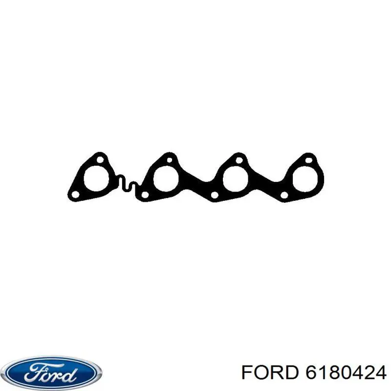 Прокладка впускного колектора 6180424 Ford